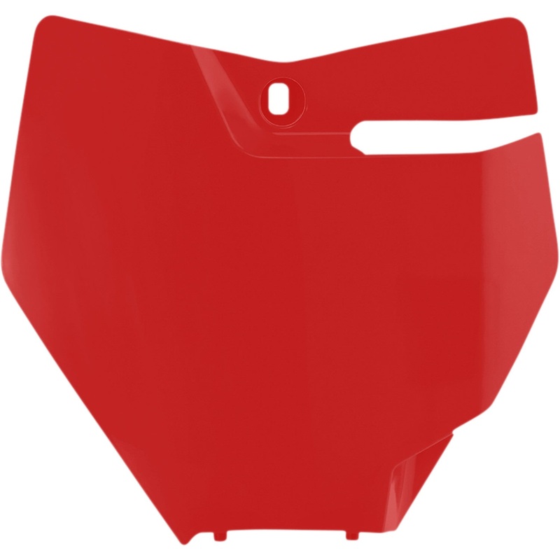 Acerbis Front Number Plate - Red 2685950004
