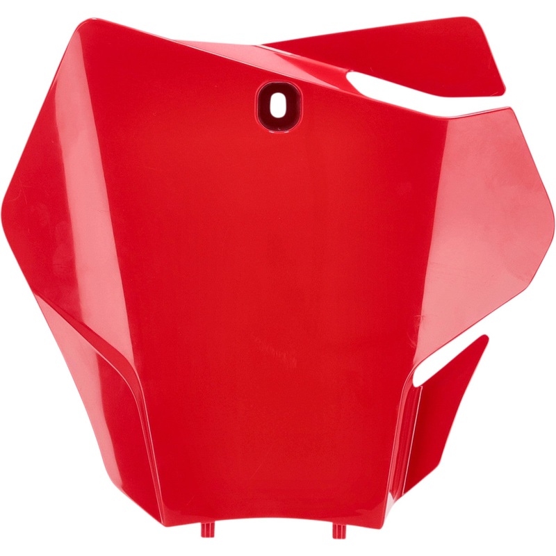 Acerbis Front Number Plate - Red 2872760004