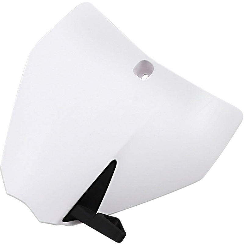 Acerbis Front Number Plate - White 2393370002
