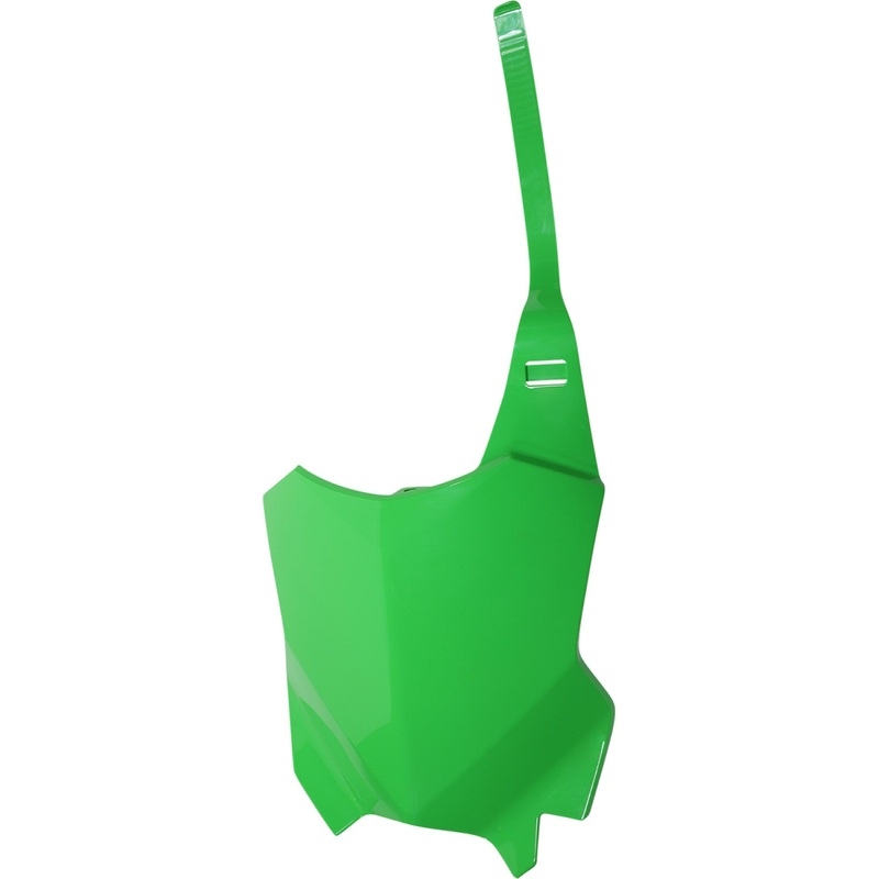 Acerbis Front Number Plate - Green 2449390006
