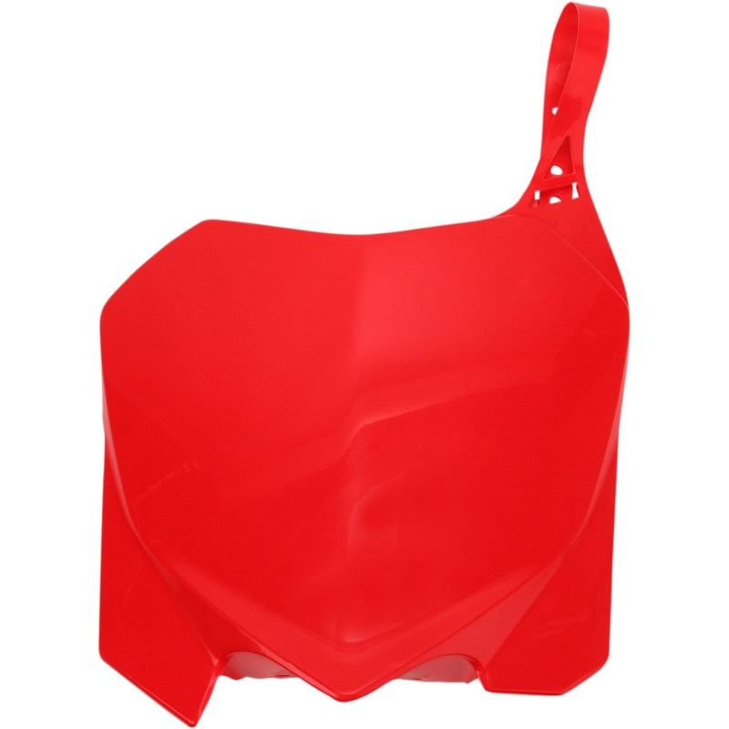 Acerbis Front Number Plate - '00 CR Red 2141850227