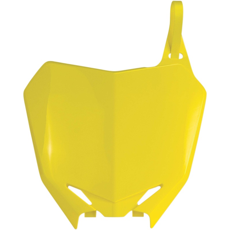 Acerbis Front Number Plate - '02 RM Yellow 2113630231