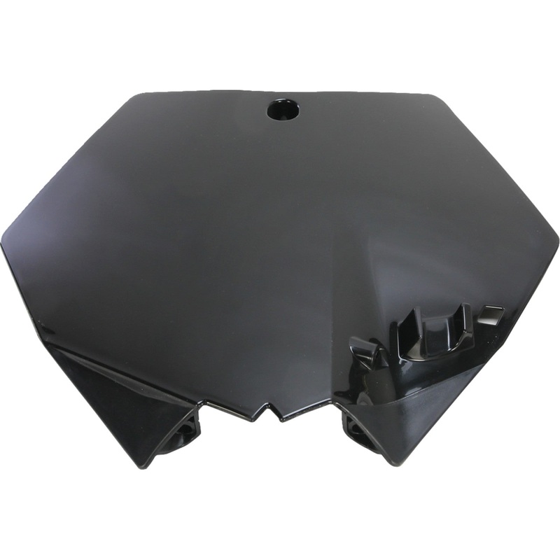 Acerbis Front Number Plate - Black 2082020001