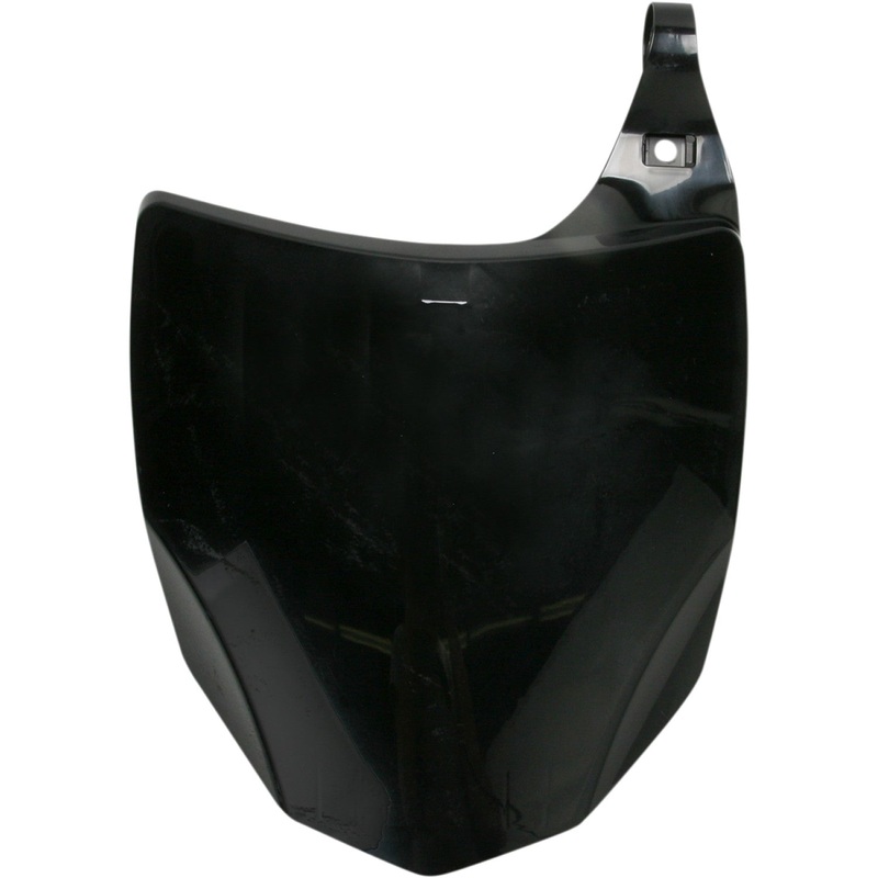 Acerbis Front Number Plate - Black 2141750001