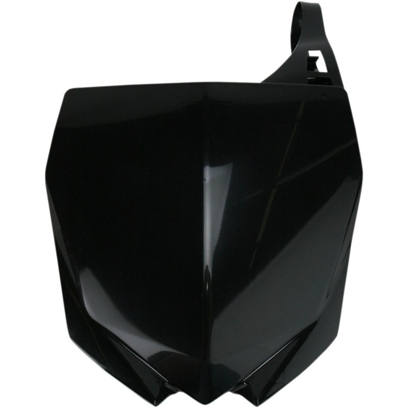 Acerbis Front Number Plate - Black 2171750001