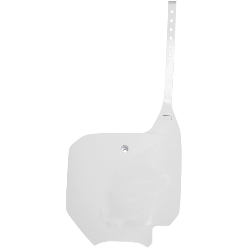 Acerbis Front Number Plate - White 2084530002