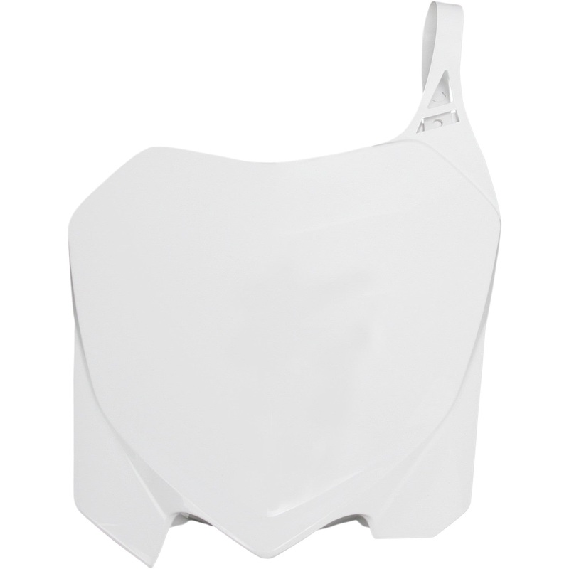 Acerbis Front Number Plate - White 2141850002