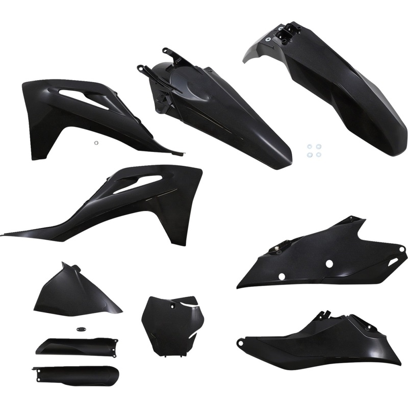 Acerbis Full Replacement Body Kit - Black/Metallic 2872797440