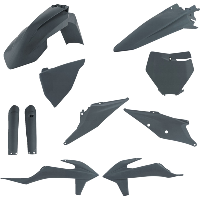 Acerbis Full Replacement Body Kit - Gray/Metallic 2726497297