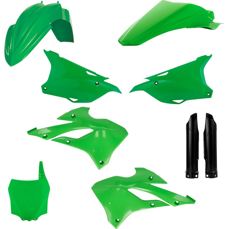 Acerbis Full Replacement Body Kit - OEM '22 Green/Black 2936137428