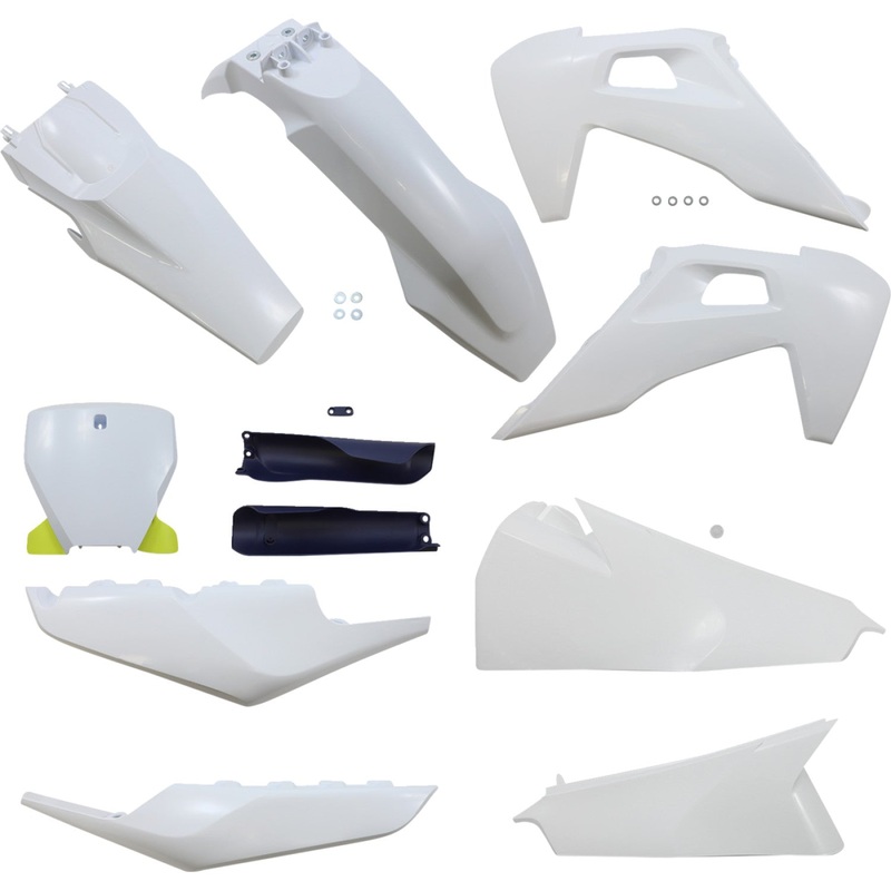 Acerbis Full Replacement Body Kit - OEM/White 2726557428