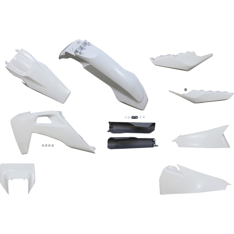 Acerbis Full Replacement Body Kit - OEM White/Gray 2791537428