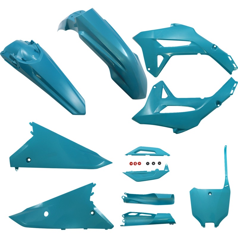 Acerbis Full Replacement Body Kit - Teal/Metallic 2858927441