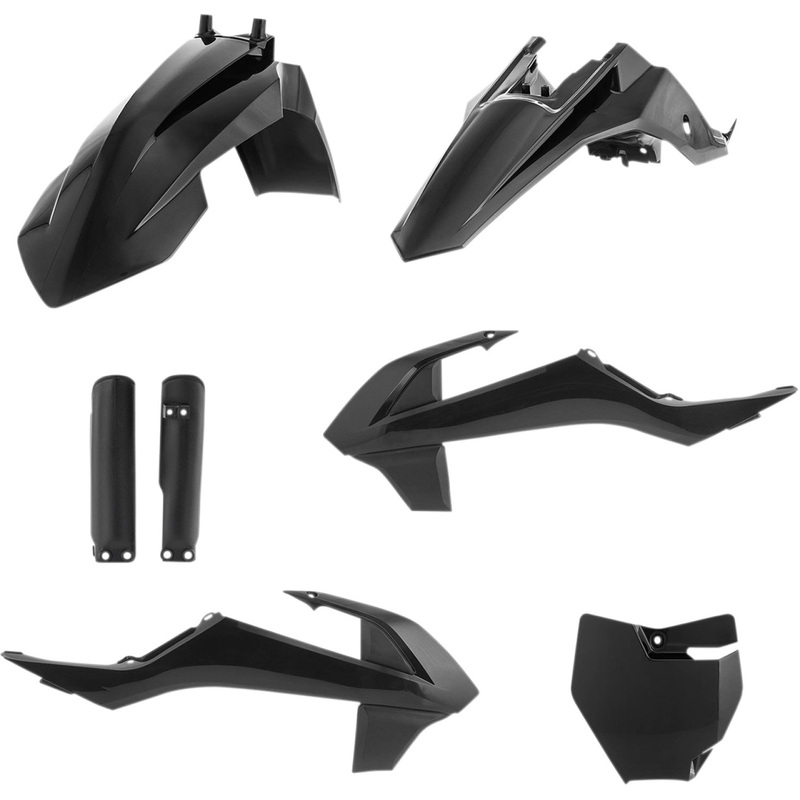 Acerbis Full Replacement Body Kit - Black 2449600001