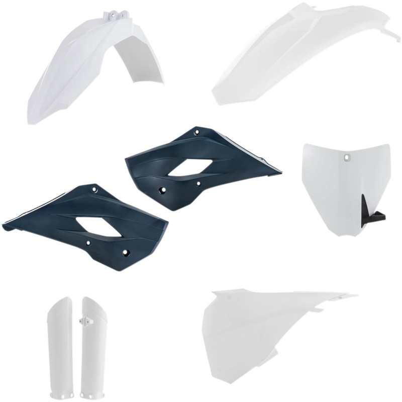 Acerbis Full Replacement Body Kit - OEM '16 Dark Blue/White 2685935135