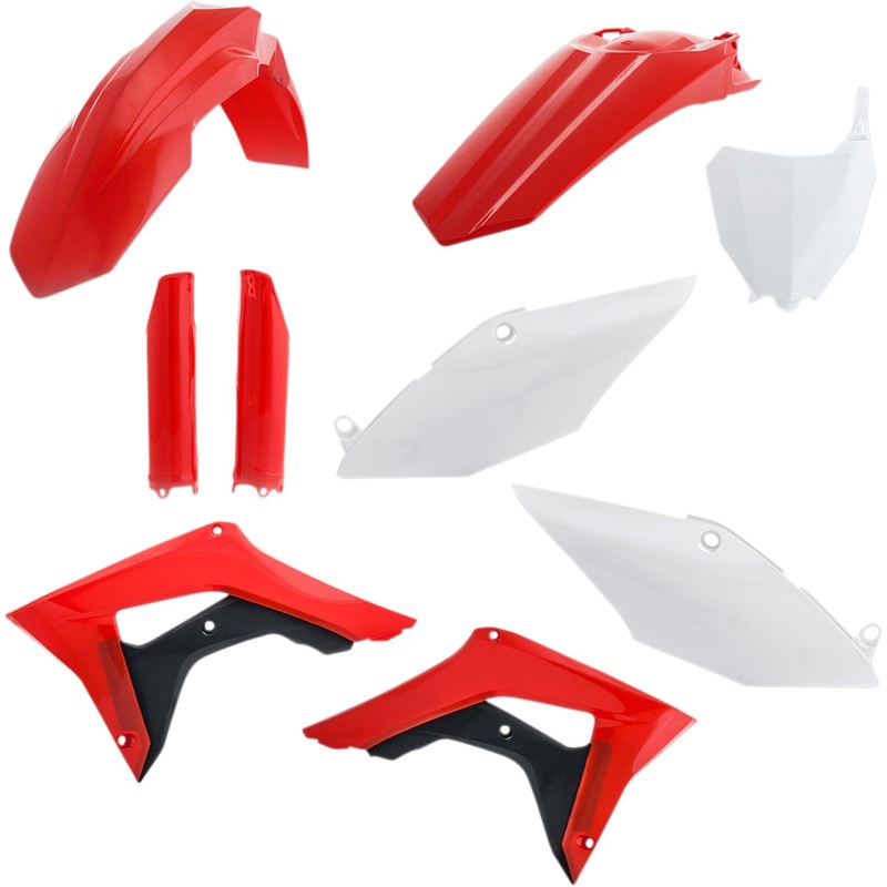 Acerbis Full Replacement Body Kit - OEM '17 Red/White/Black 2630705569