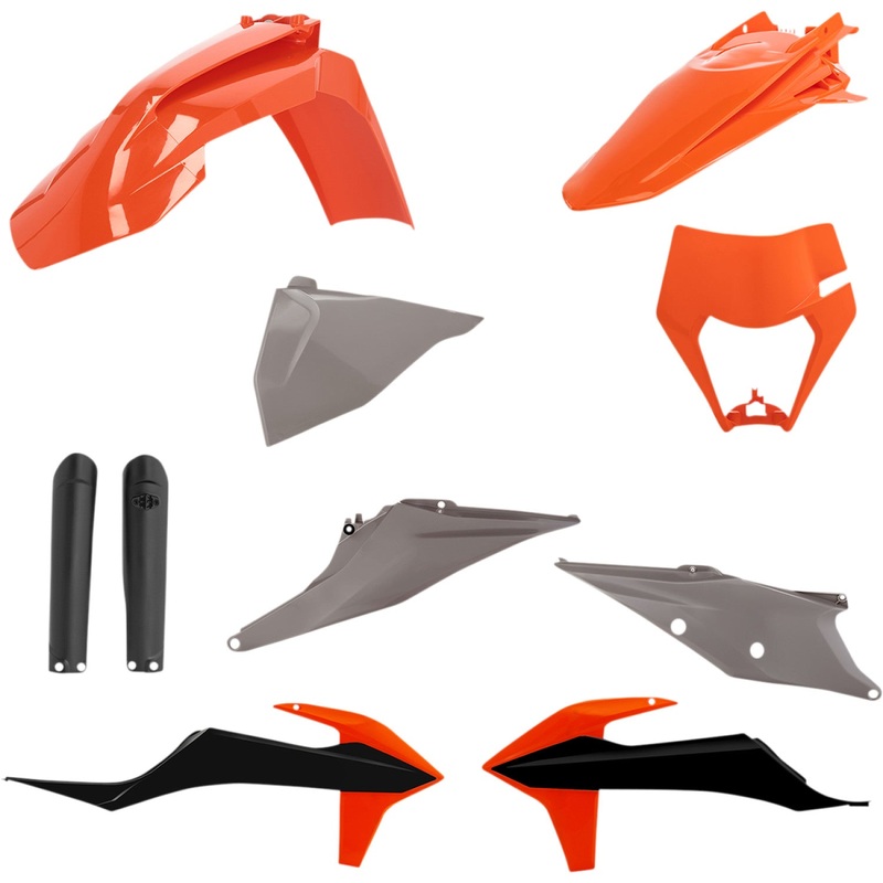 Acerbis Full Replacement Body Kit - OEM Orange/Black/Gray 2791547118