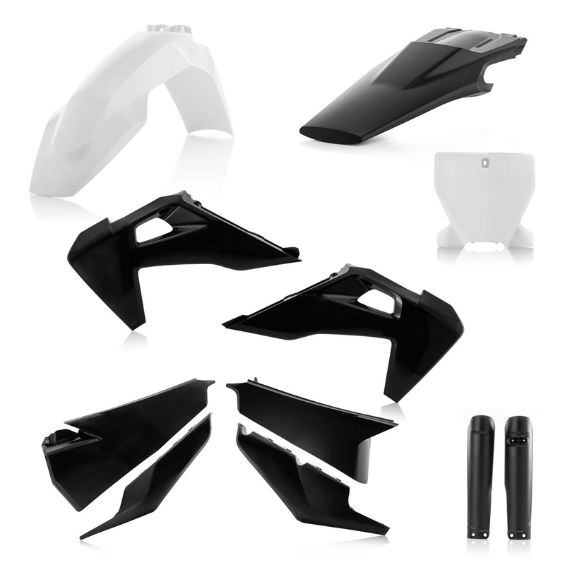 Acerbis Full Replacement Body Kit - White/Black 2726551035