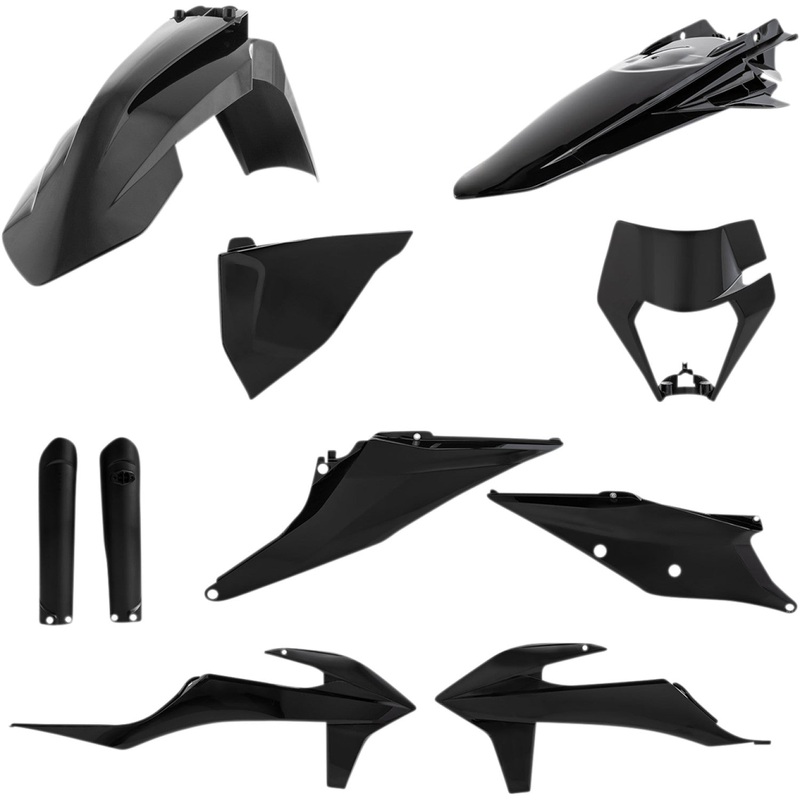 Acerbis Full Replacement Body Kit - Black 2791540001