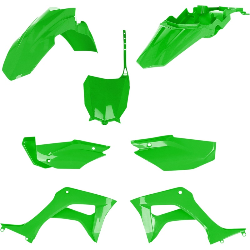 Acerbis Full Replacement Body Kit - Green 2861930006