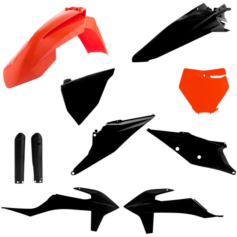 Acerbis Full Replacement Body Kit - OEM '16/Black 2726495225