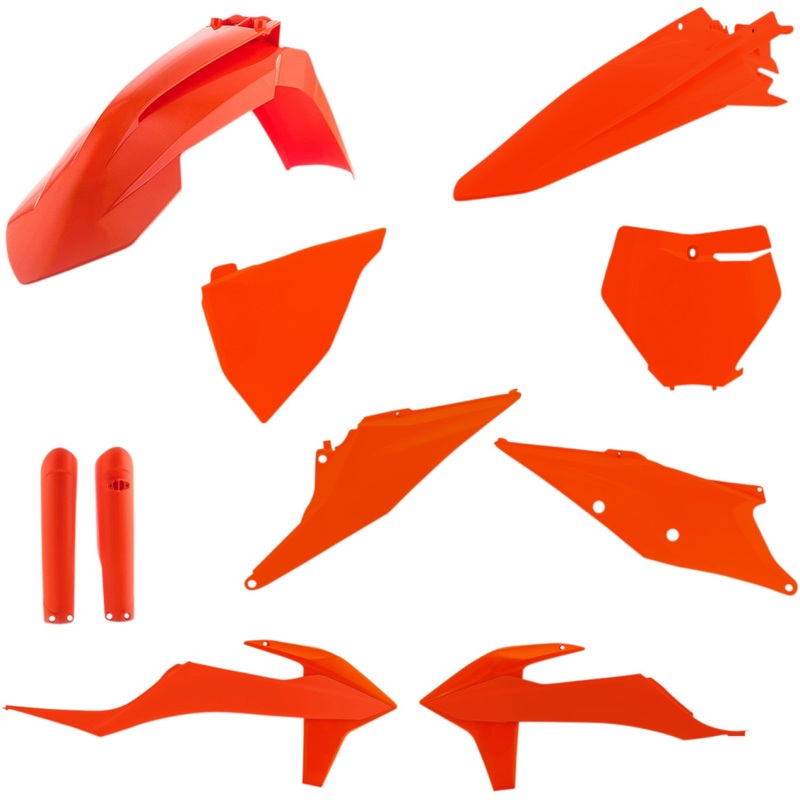 Acerbis Full Replacement Body Kit - OEM '16 Orange 2726495226