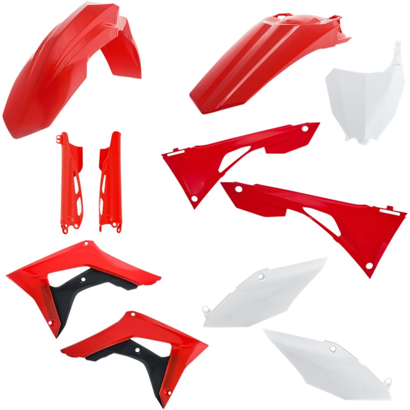 Acerbis Full Replacement Body Kit - OEM '19 Red/White/Black 2736256345