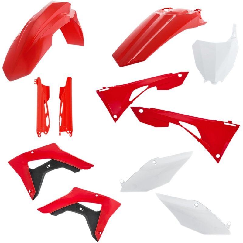 Acerbis Full Replacement Body Kit - OEM '19 Red/White/Black 2736266345
