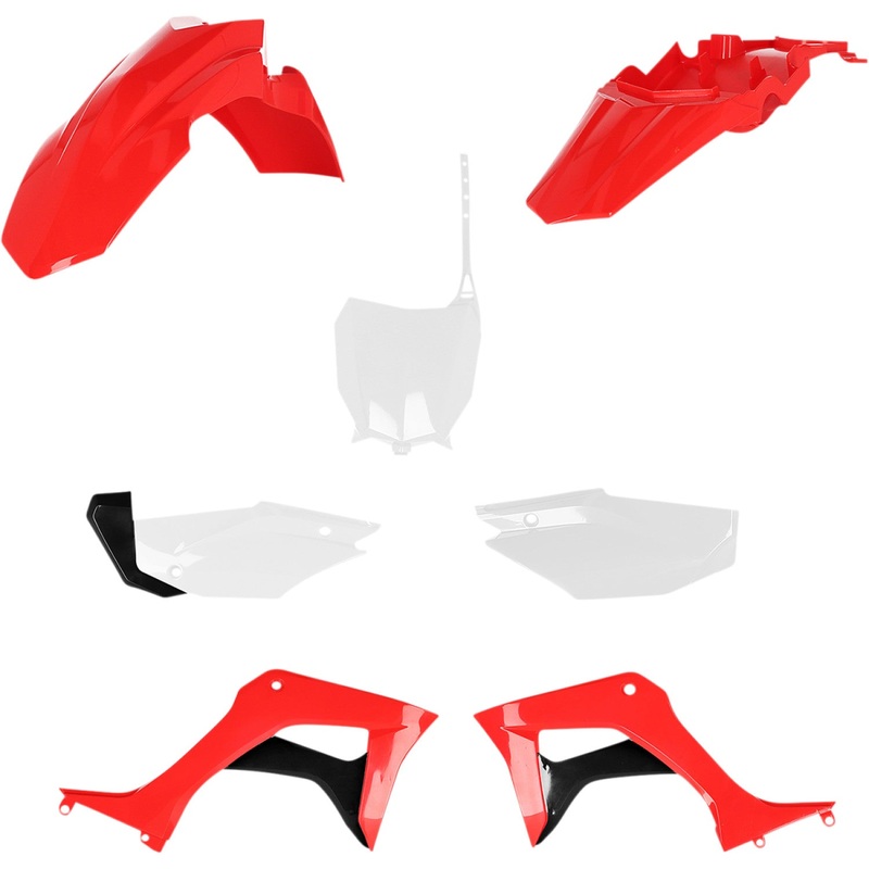 Acerbis Full Replacement Body Kit - OEM '21-'24 Red/White/Black 2861937118
