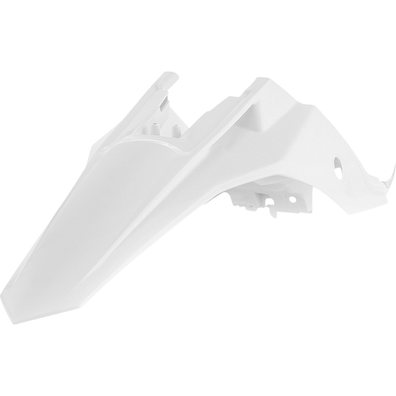 Acerbis Rear Fender - Side Cowling - White 2449666811